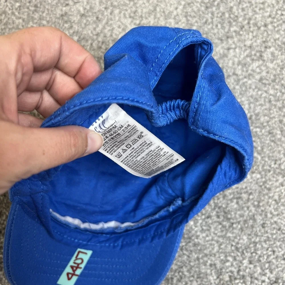 GAP Hat‎ Cap Fitted Kids Blue Green Embroidered Applique Baseball Toddler